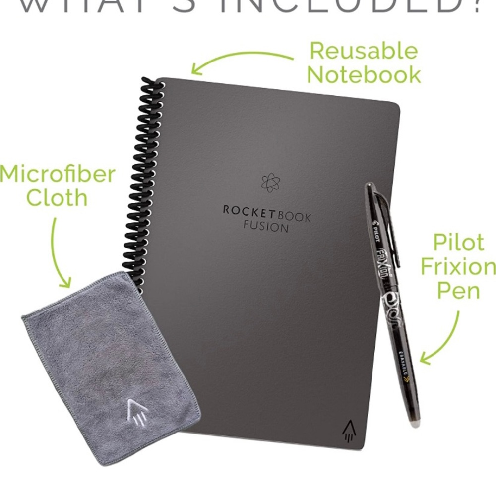 Rocket Book Fusion Reusable Notebook - Picture 6 of 7